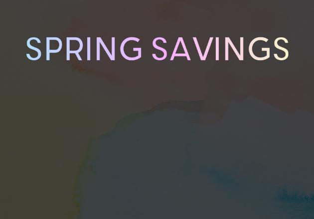 Spring Savings Flash Sale